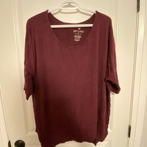 American Eagle Soft & Sexy T-Shirt - Lot of 2 - Size XL - Blue and Maroon
